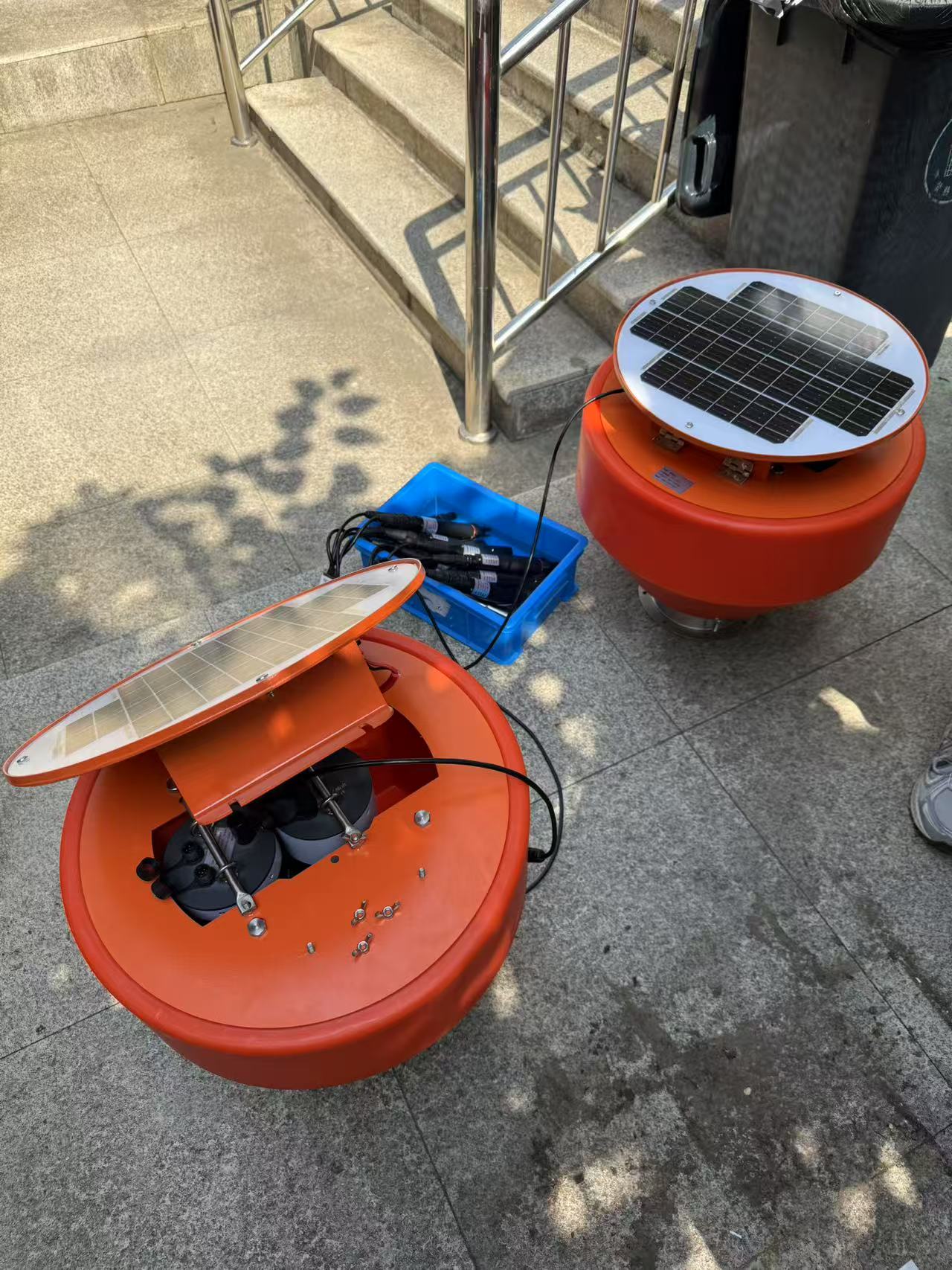 渔业水域环境在线监测浮标固定装置