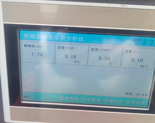 无试剂水质在线监测：供水管网余氯监测系统